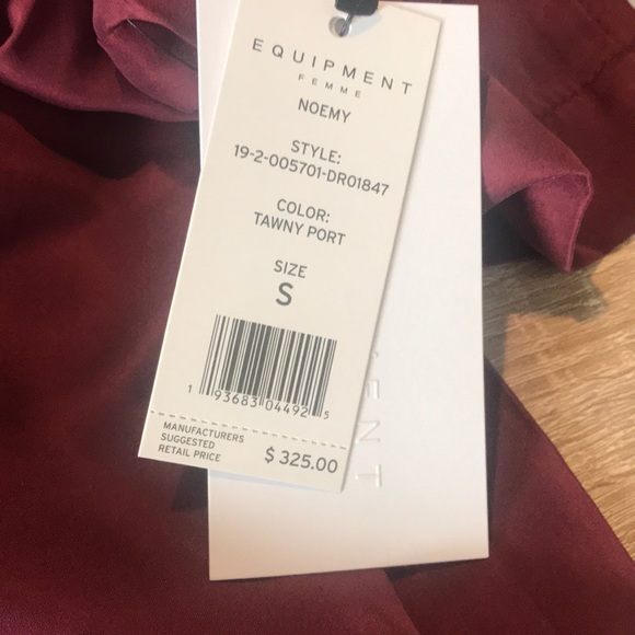 🛑 1 hr sale - Equipment, Noemy Silk blend dress - Picture 4 of 6